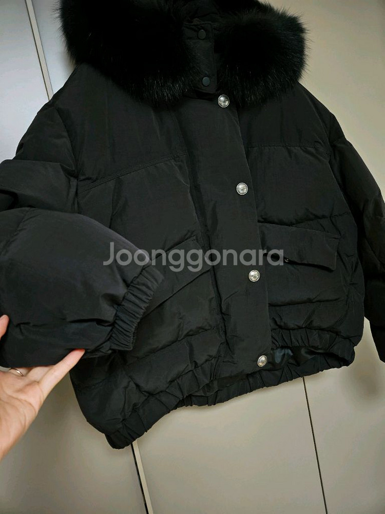 지컷 사가폭스퍼 거위털패딩 구스다운 점퍼--5