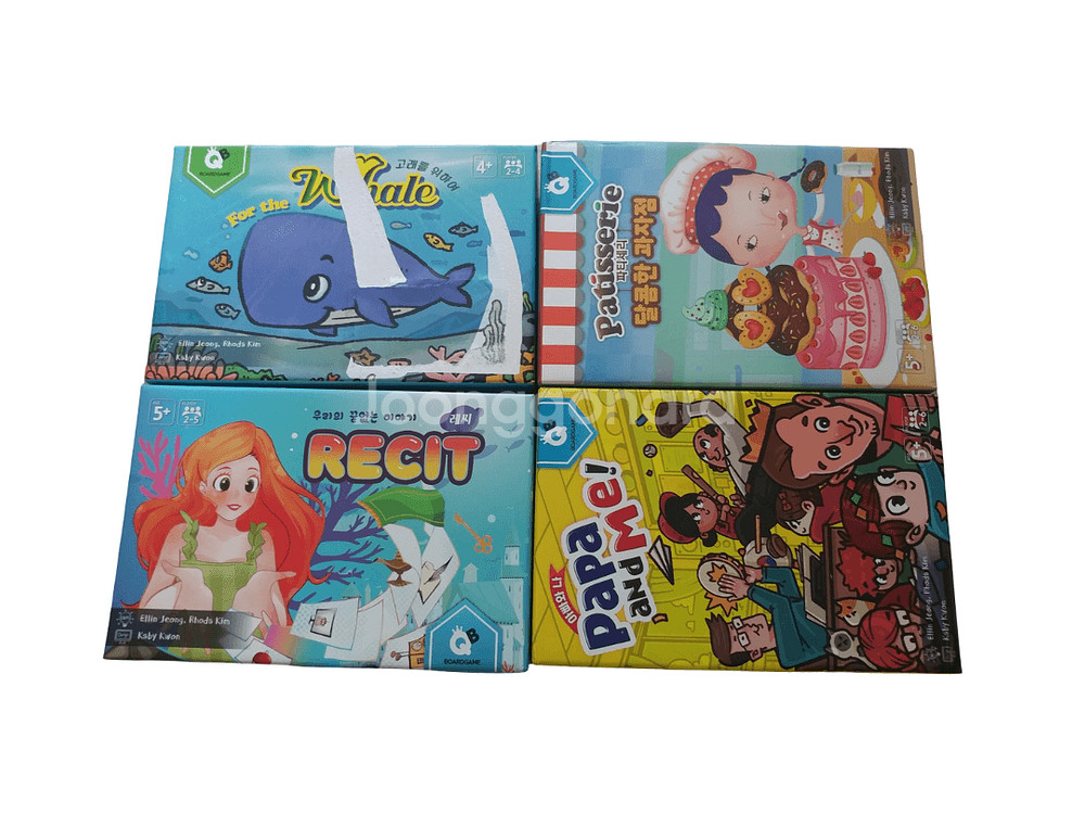 어린이 보드 게임 쓰레기 괴물이 온다, 늑대의 모험, 아토차 1622, 그림자를 쌓아라, 동물 메모리게임--0