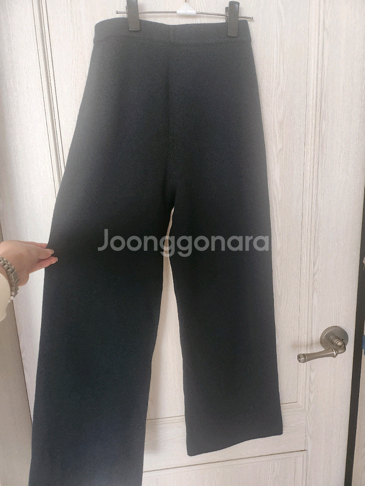 더캐시미어니트팬츠 타임 마인 시스템 랑방 sjsj 한섬--1