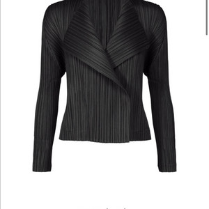 플리츠플리즈 쟈켓 블랙 3사이즈