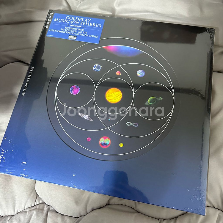 COLDPLAY LP 9집 Music of the Spheres 한정판--2