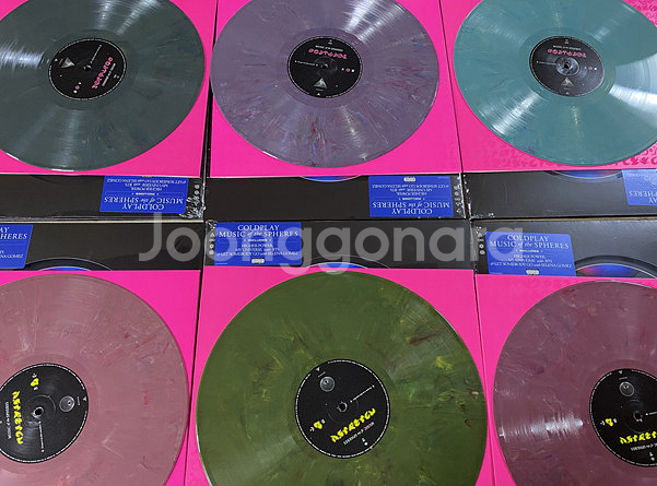 COLDPLAY LP 9집 Music of the Spheres 한정판--4