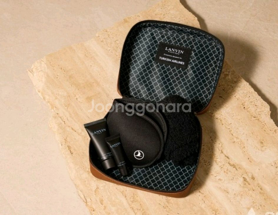 터키항공 비지니스 랑방 어메니티 파우치--3