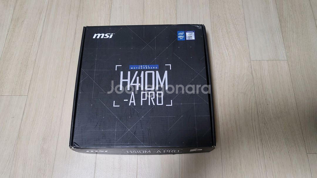 H410M-A PRO 메인보드 새제품--0