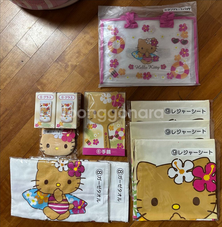 산리오 제일복권 아타리 쿠지 시나몬롤 태닝키티 멜로디 피아노 폼폼푸린--2