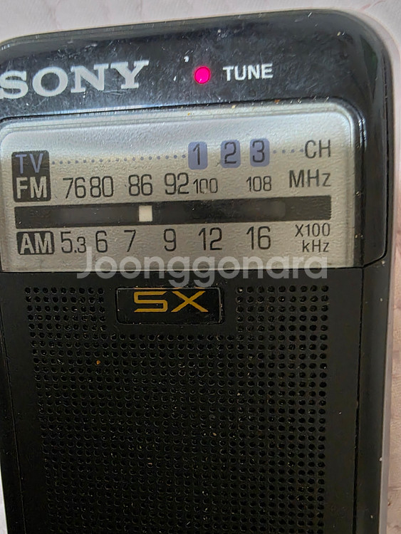 소니 ICF-SX2 라디오--1