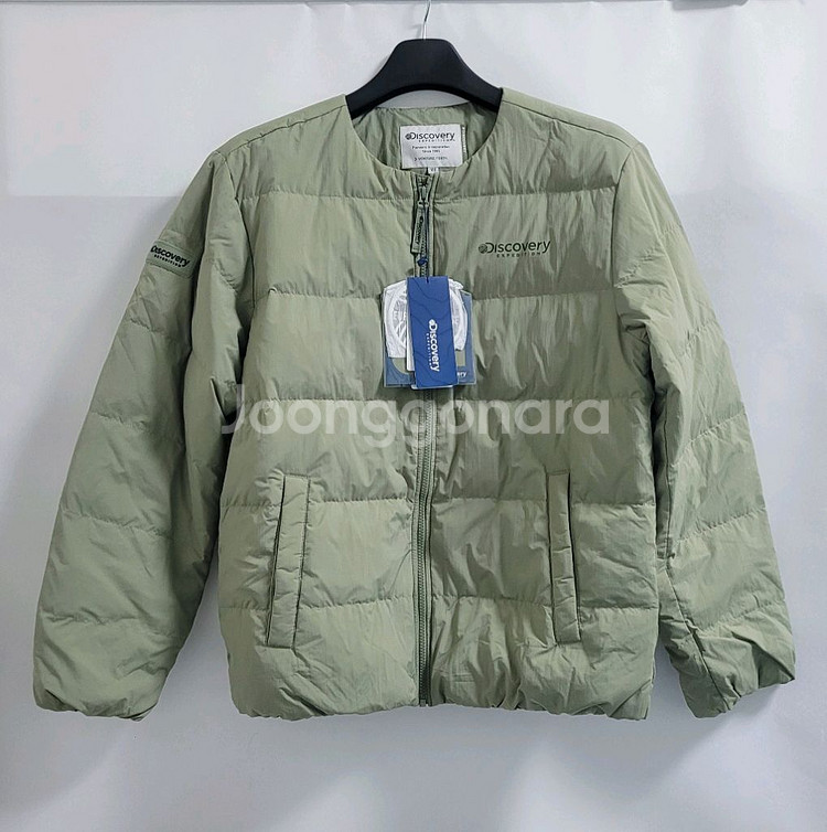새상품)디스커버리 남성 구스다운 경량패딩 95~115--0