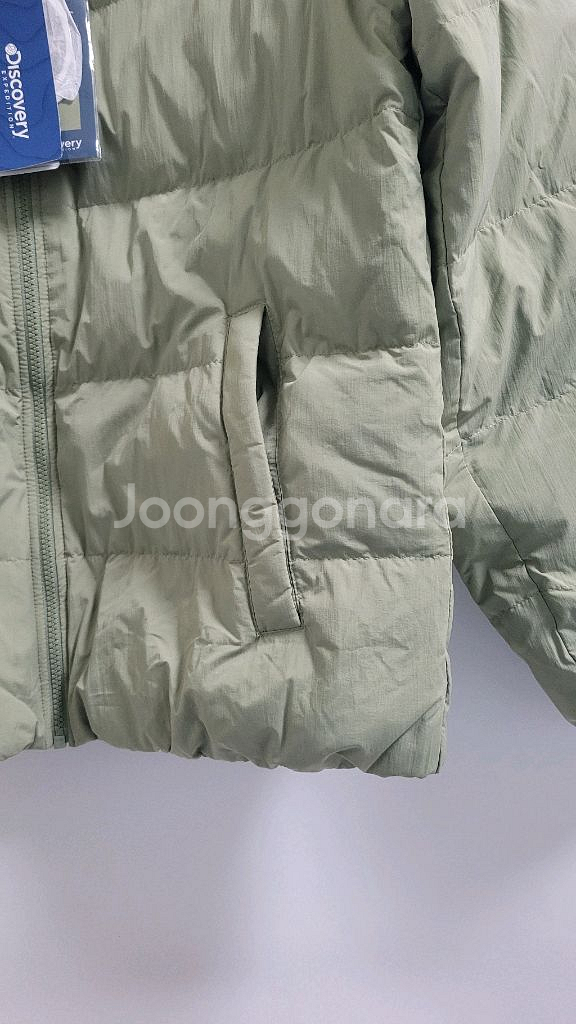 새상품)디스커버리 남성 구스다운 경량패딩 95~115--5