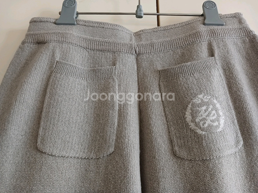 칼라거펠트 니트 팬츠/새상품--4