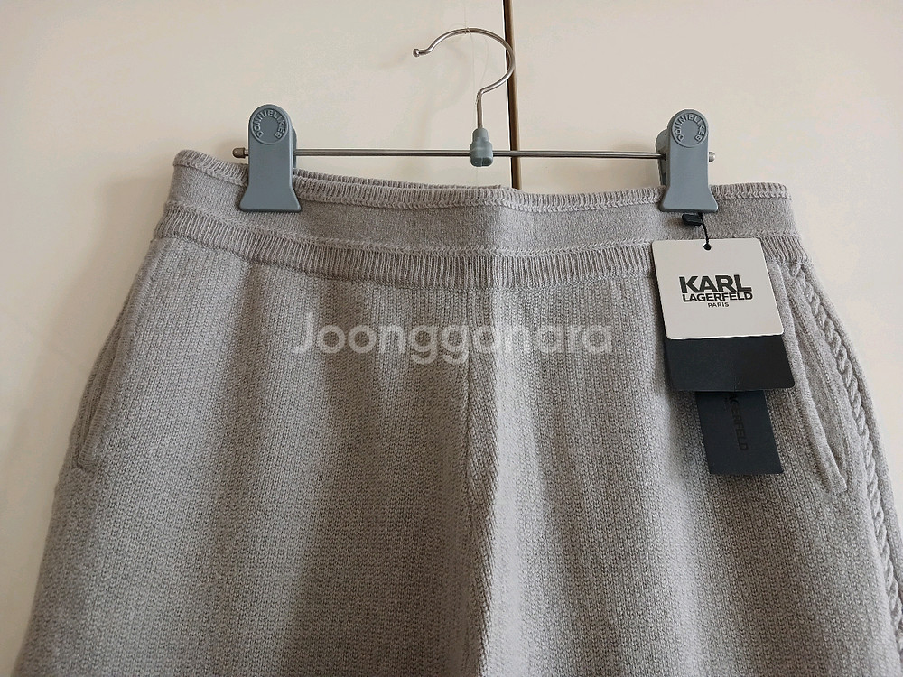 칼라거펠트 니트 팬츠/새상품--3