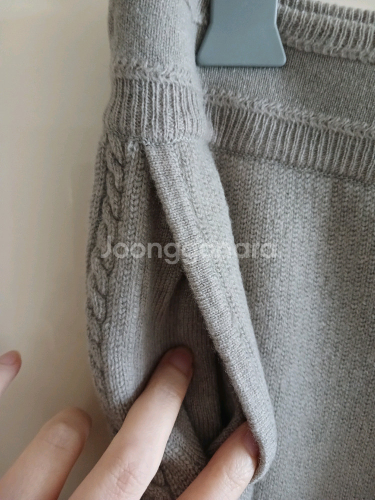 칼라거펠트 니트 팬츠/새상품--5