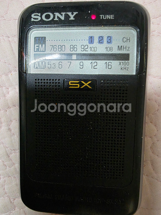소니 ICF-SX2 라디오--4