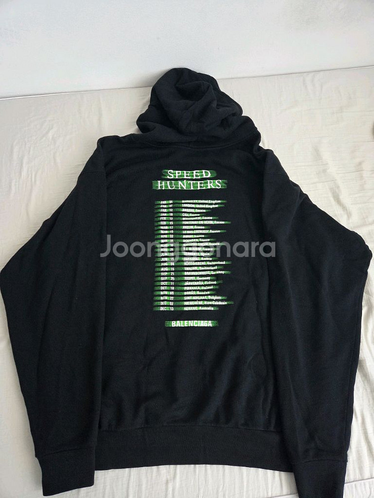 발렌시아가 스피드헌터 후드티--2