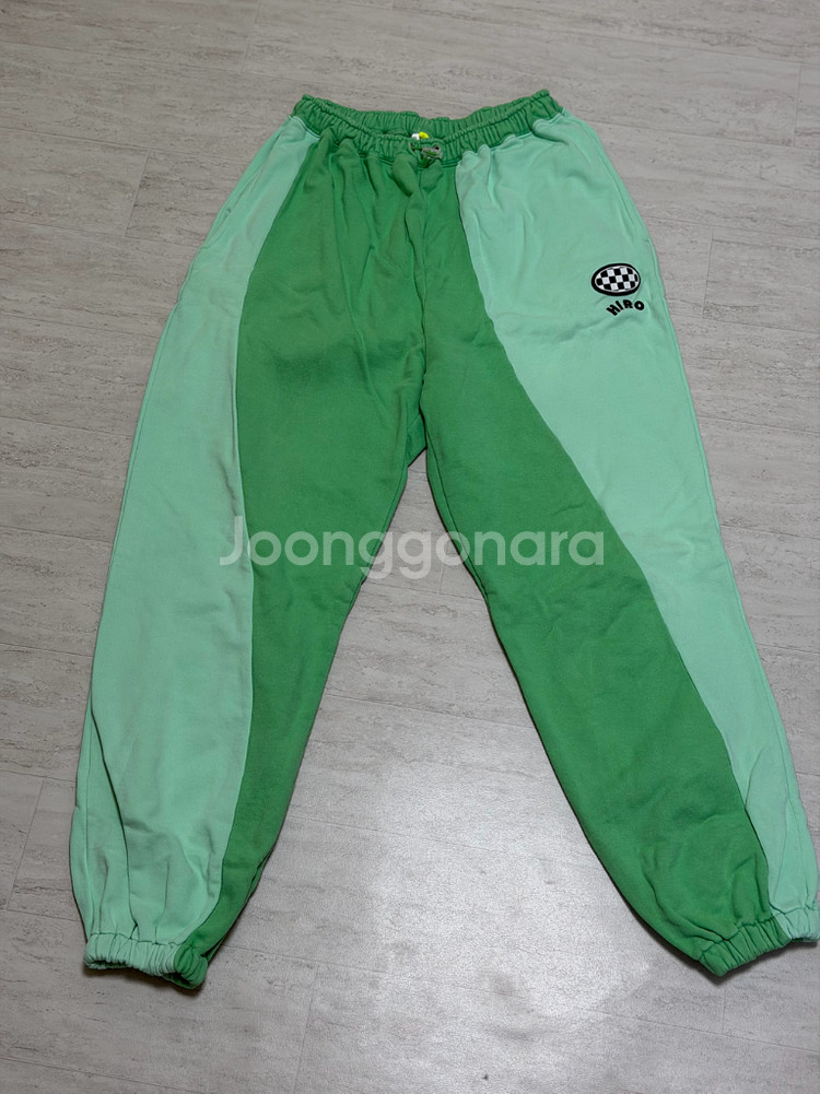 히로 웨이브팬츠 그린 160--0