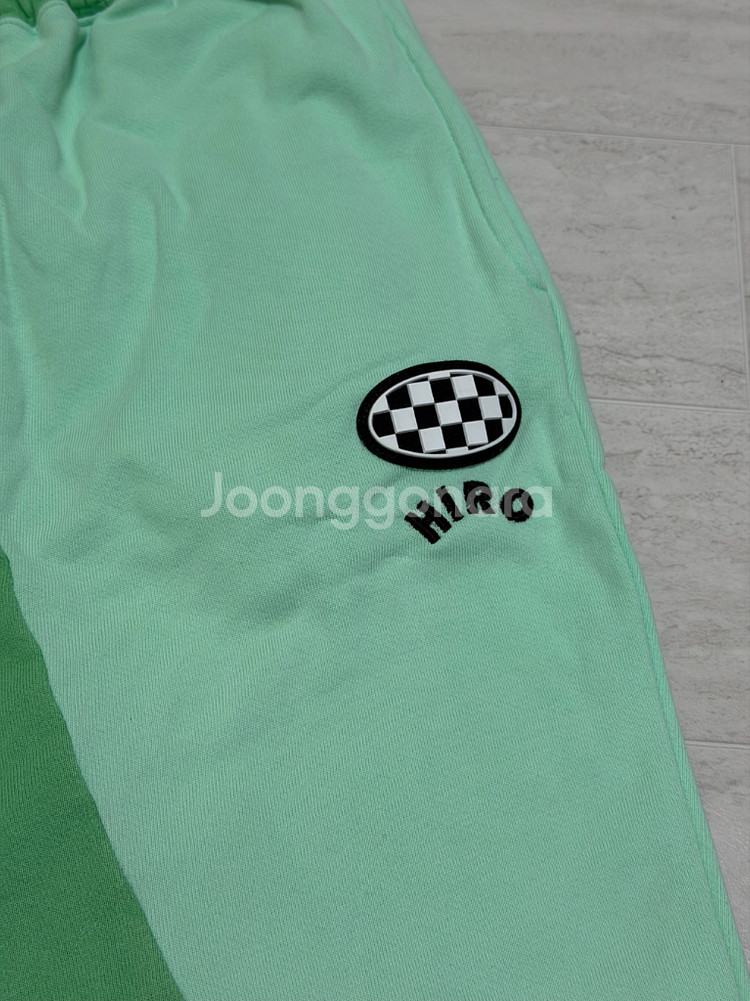 히로 웨이브팬츠 그린 160--1