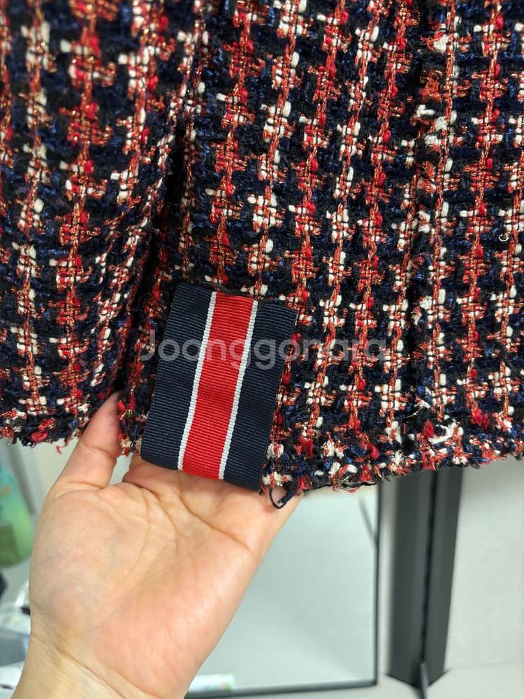 자라 우먼 트위드 자켓--4