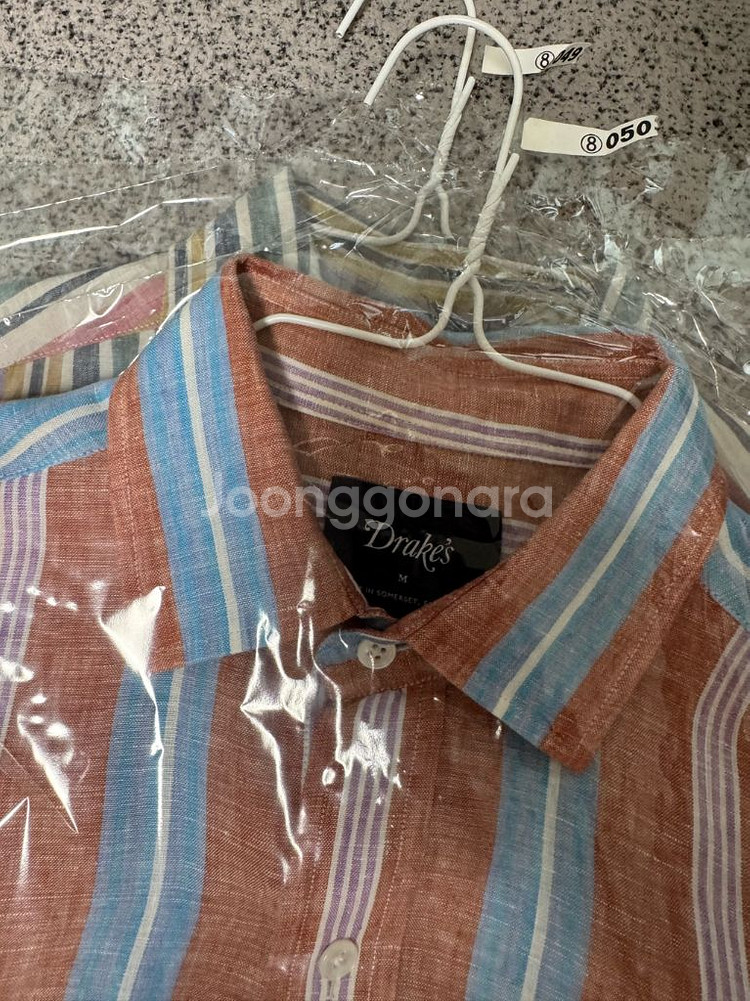 드레익스 린넨셔츠 M--1