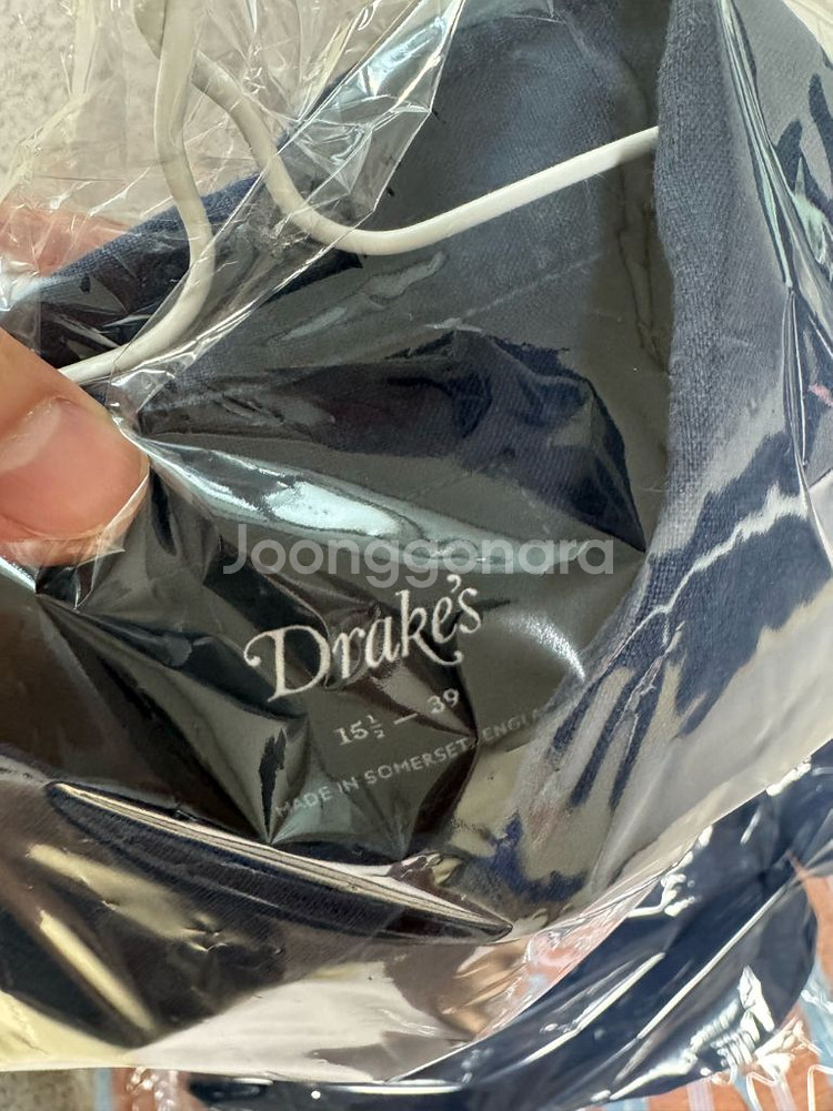 드레익스 네이비 린넨셔츠 39--1