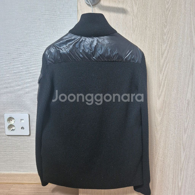 [s]몽클레어 트리콧 울패딩가디건--1