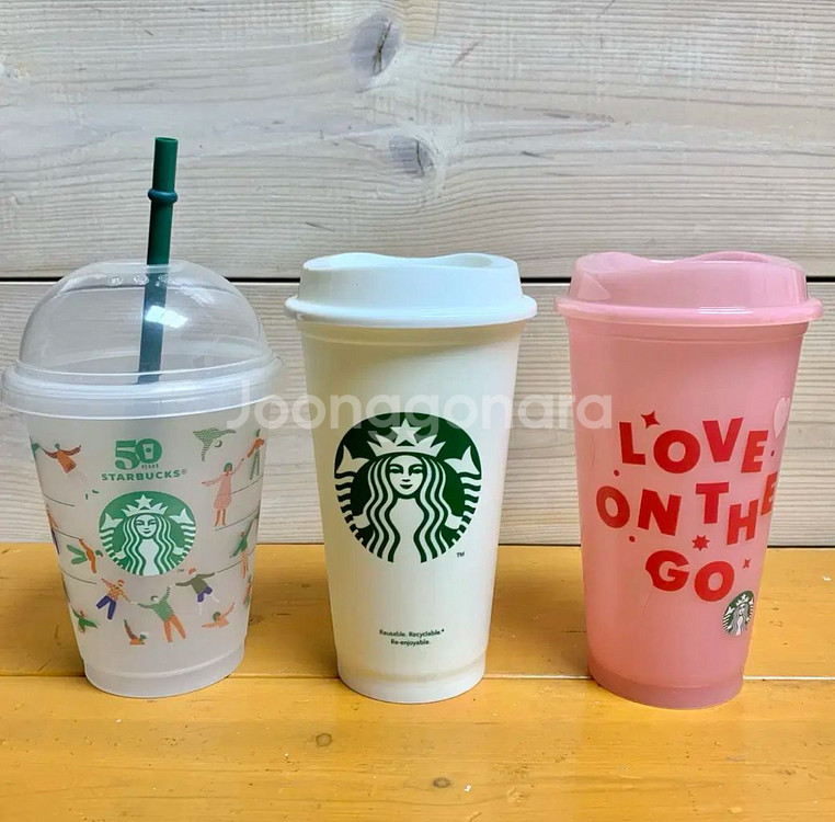 미개봉일괄)스타벅스 락앤락실리콘푸드백+우유팩업사이클링노트6개 세트--1