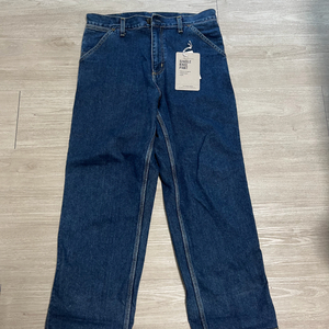 칼하트 WIP 싱글니 데님팬츠