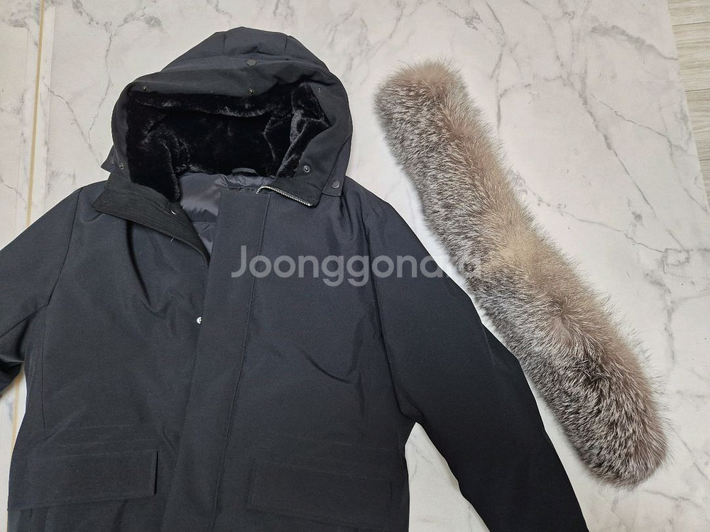 알레그리 폭스퍼 150 롱패딩 52사이즈--3