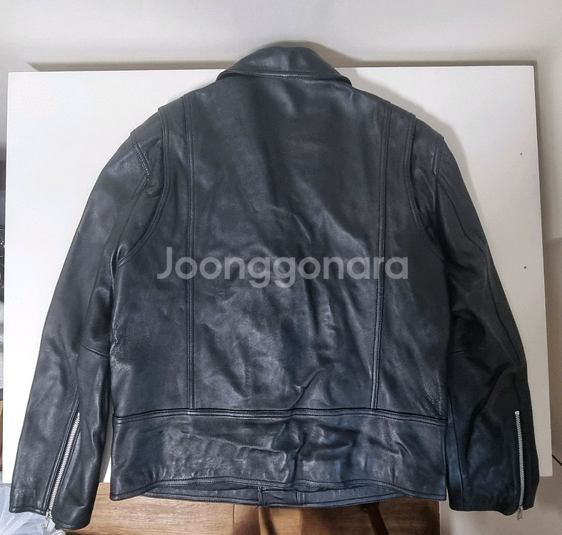 도프제이슨 라이더자켓 양가죽 램스킨 사이즈XL--1