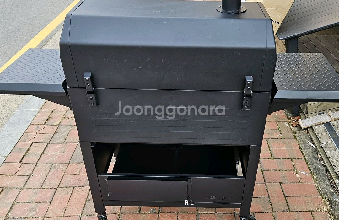 듀로 듀얼 존 차콜 대형 야외 바베큐 그릴--5