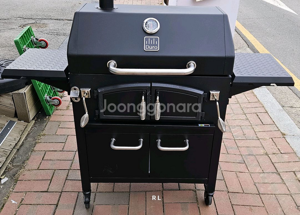 듀로 듀얼 존 차콜 대형 야외 바베큐 그릴--6