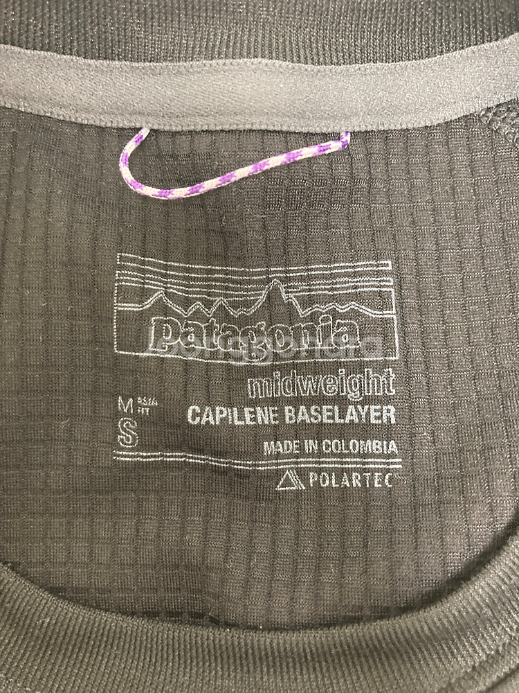 파타고니아 캐필린 폴라텍 미드웨이트 블랙 S--2