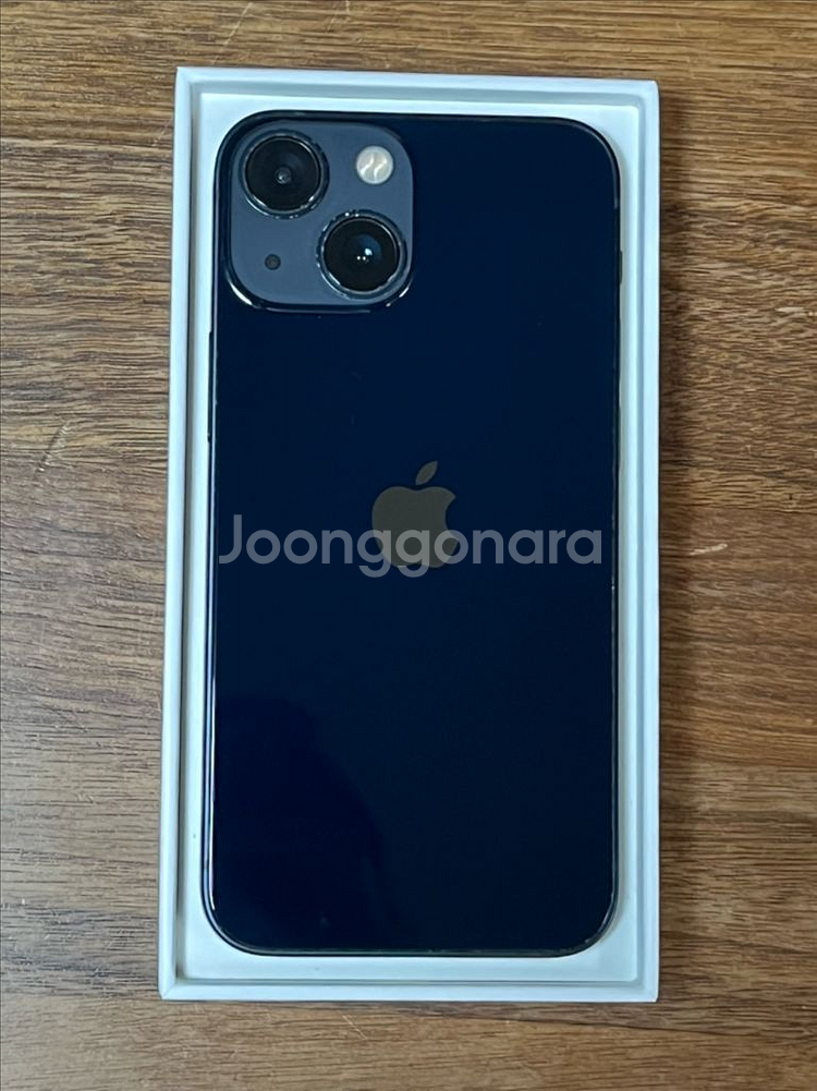 아이폰 13 미니 512G 미드나이트 배터리97% 자급제--1