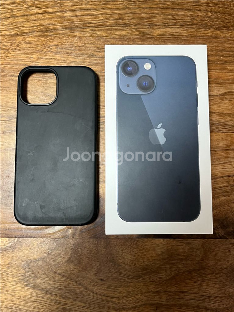 아이폰 13 미니 512G 미드나이트 배터리97% 자급제--0