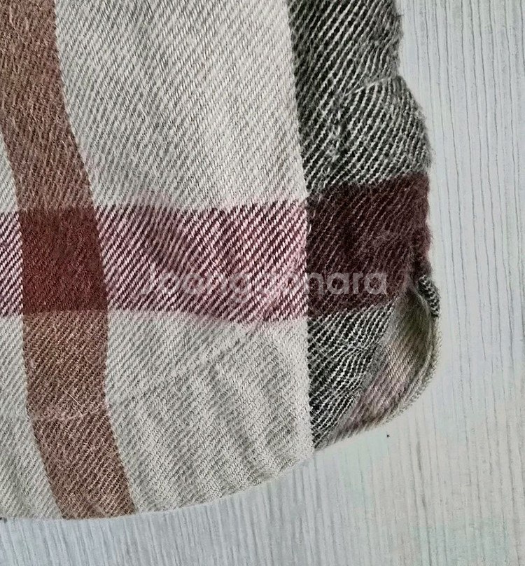 닥스키즈 여아 하우스체크 도톰 롱블라우스 110사이즈--5