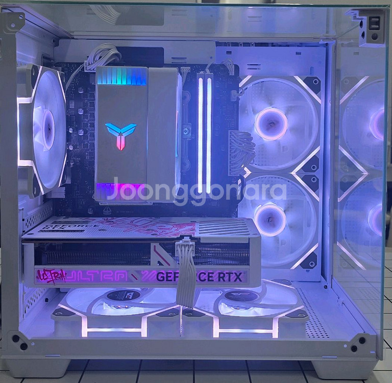 7500f, 5060 올화이트 큐브형 어항pc팝니다--0