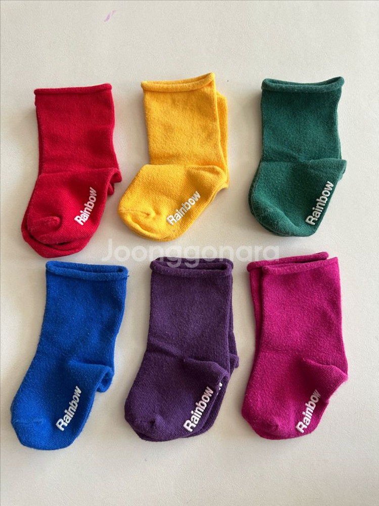 아동 양말 6켤레 세트--0