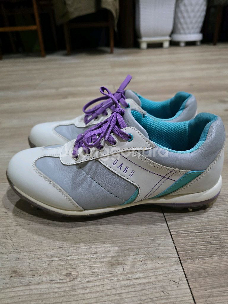 닥스골프 여성가죽 골프화 240mm--0