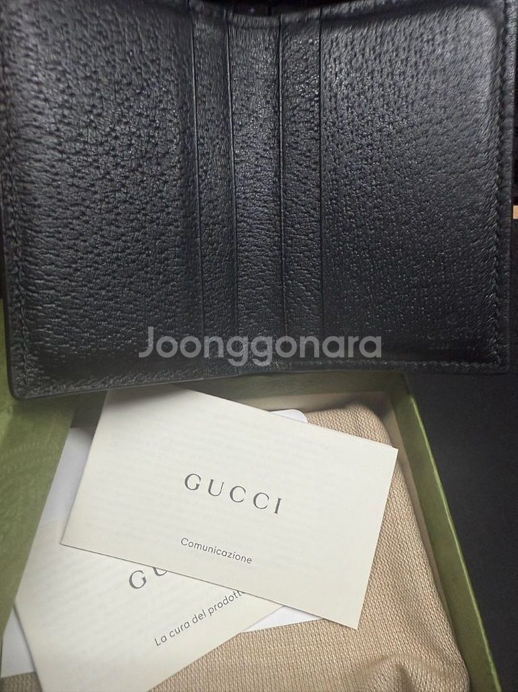 구찌 GG 마몬트 폴딩 카드 지갑 풀구성--1