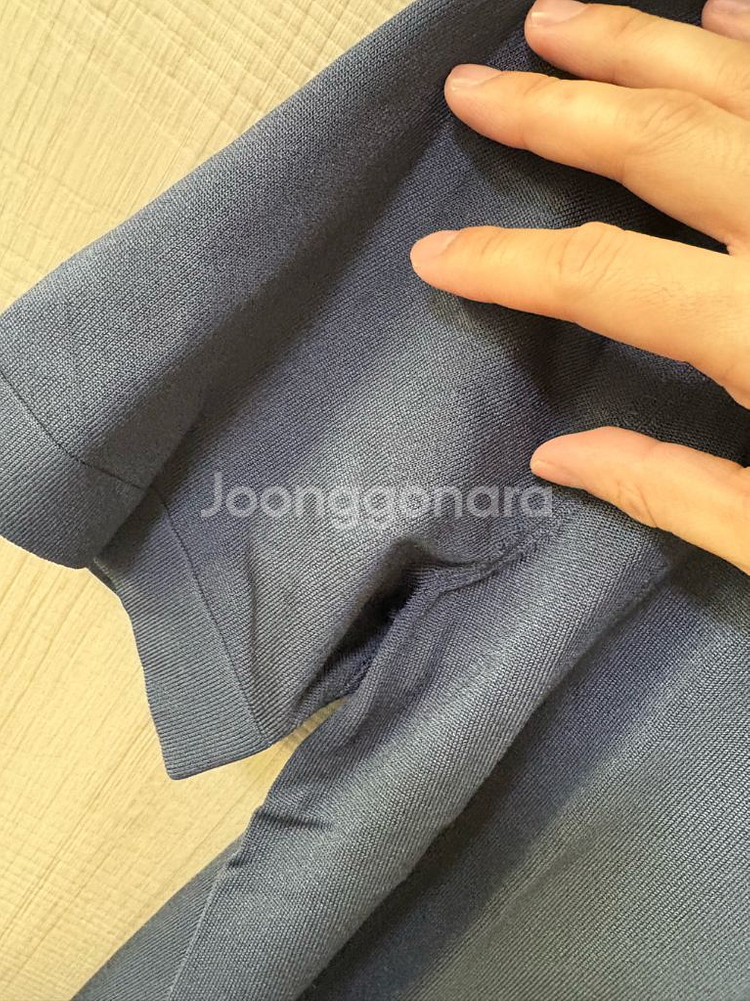 Sandro(산드로) 네이비 파블로 집업 폴로 셔츠--5