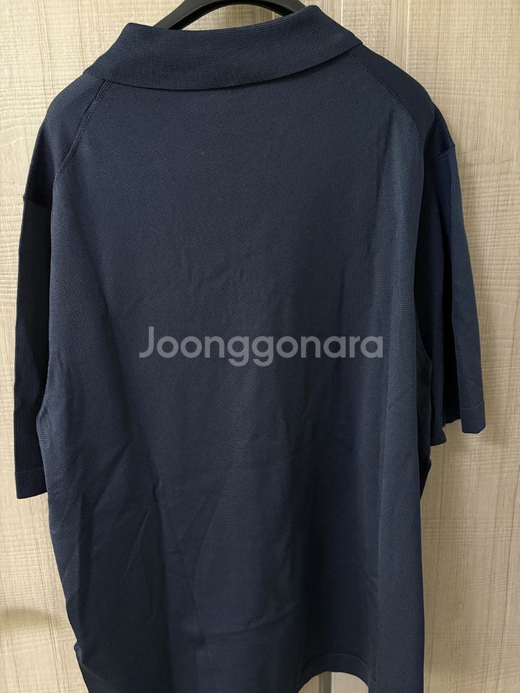 Sandro(산드로) 네이비 파블로 집업 폴로 셔츠--7