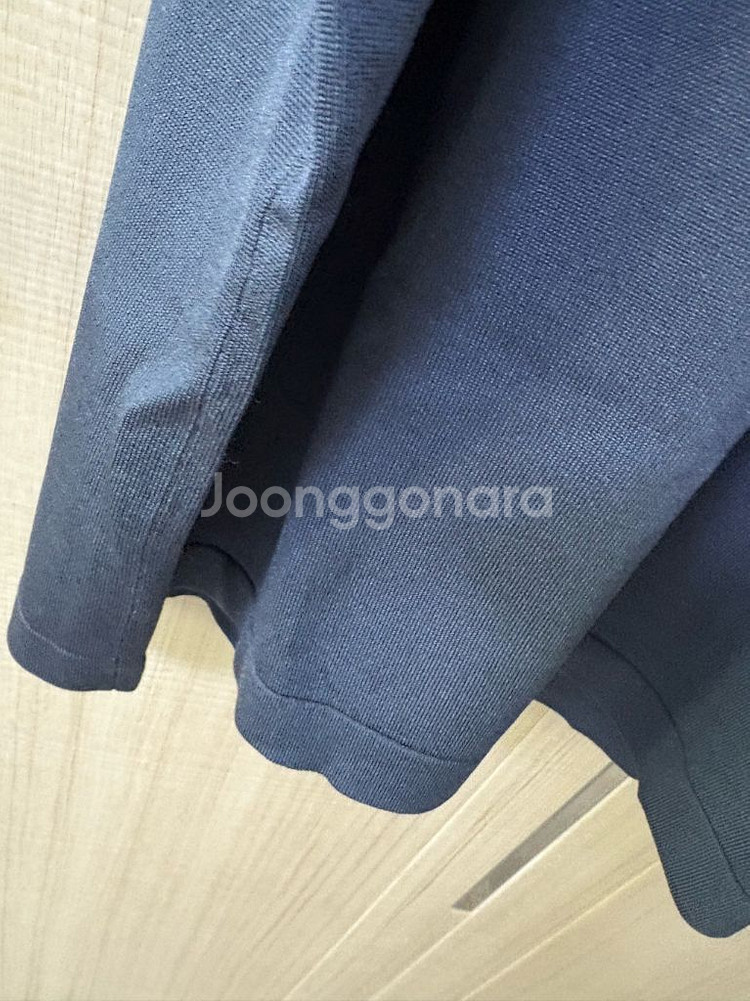 Sandro(산드로) 네이비 파블로 집업 폴로 셔츠--6