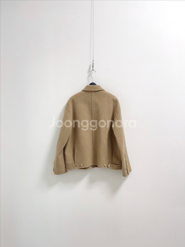 블러쉬 카멜 핸드메이드 자켓--5