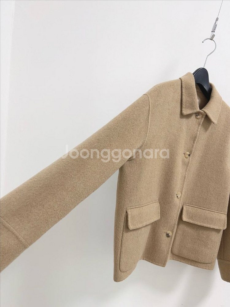 블러쉬 카멜 핸드메이드 자켓--2