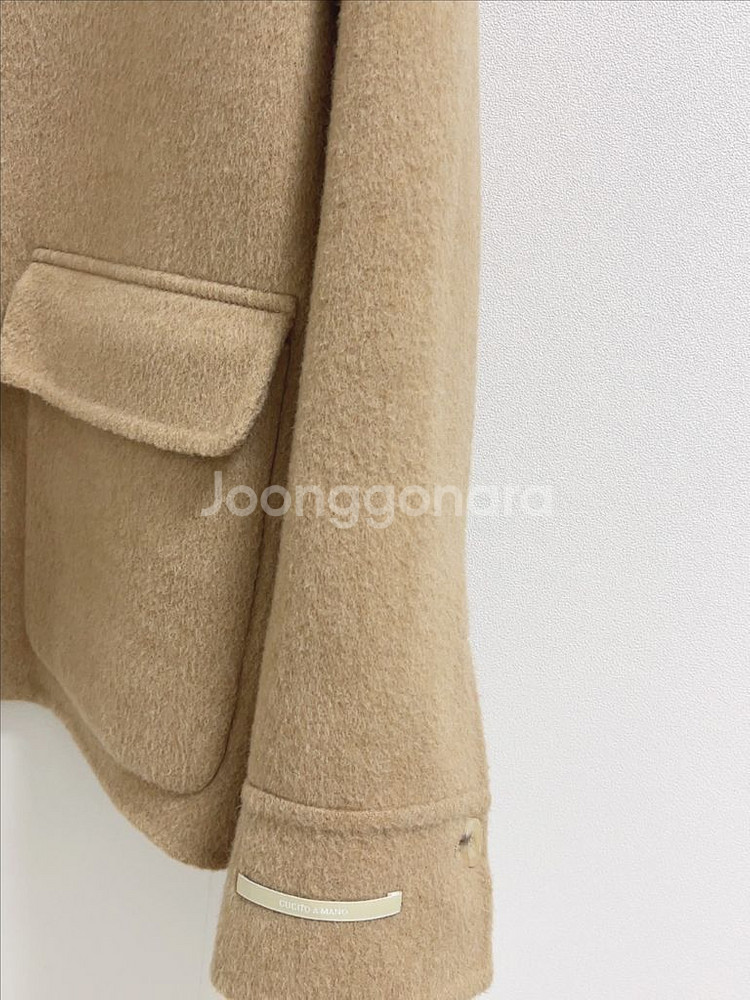 블러쉬 카멜 핸드메이드 자켓--3