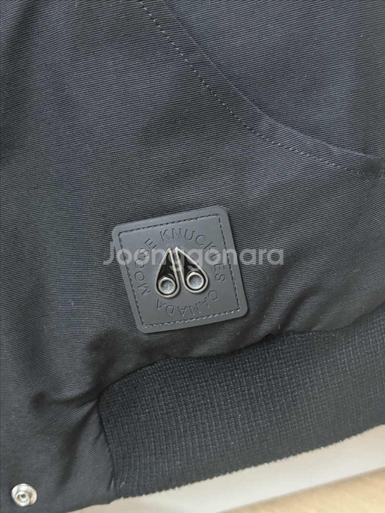 무스너클 여성 후드 패딩 베스트 조끼 M--5