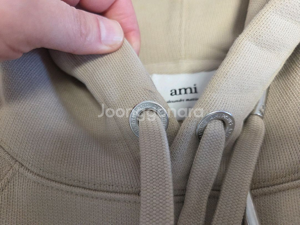 AMI 아미 스몰하트 후드티(정품)--0