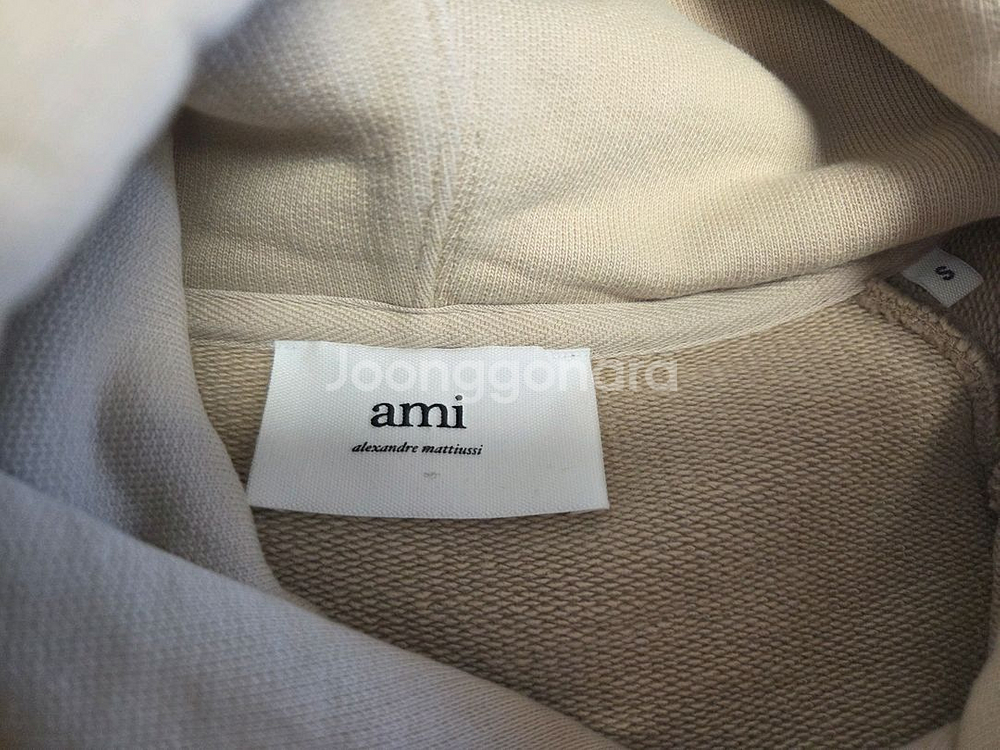 AMI 아미 스몰하트 후드티(정품)--3