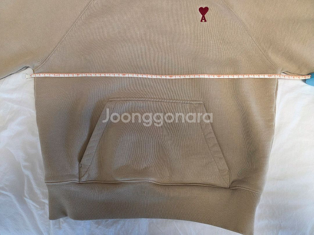 AMI 아미 스몰하트 후드티(정품)--6