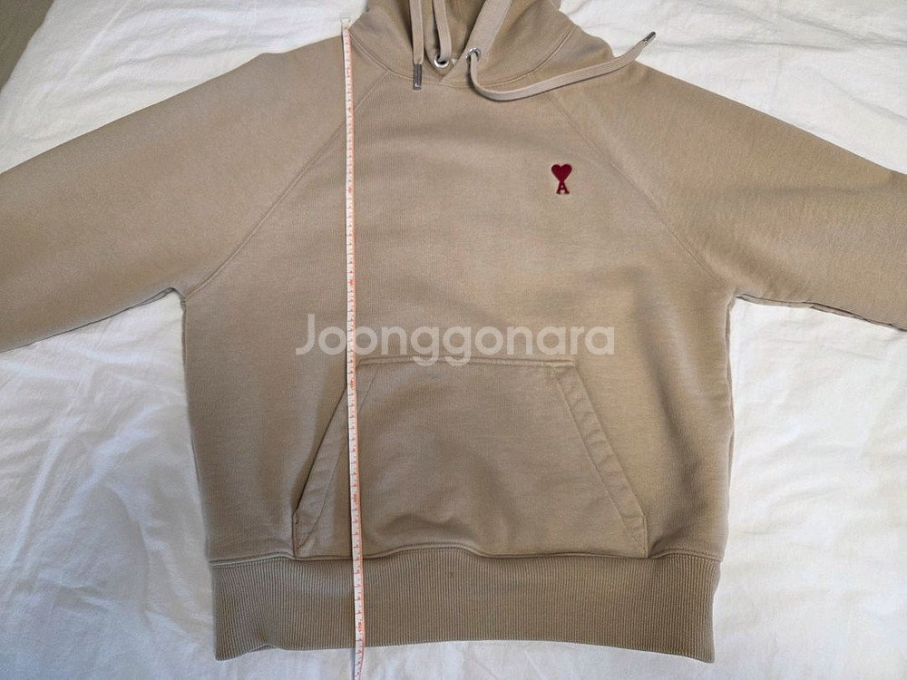 AMI 아미 스몰하트 후드티(정품)--7