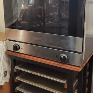 스메그오븐+원목렉