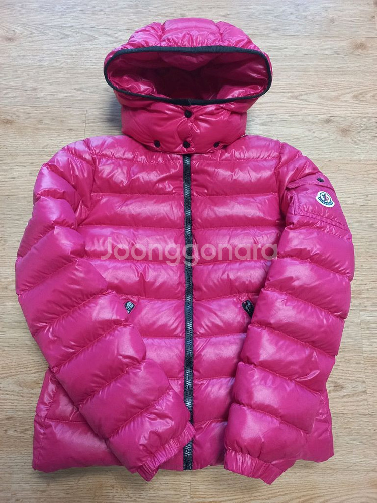 몽클레어 LEANB 후드 구스패딩 정품!여자14y사이즈55~55반!--0